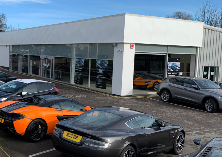 Aston Martin - Camclad Contractors Ltd - Industrial Cladding - Cladding Contractors