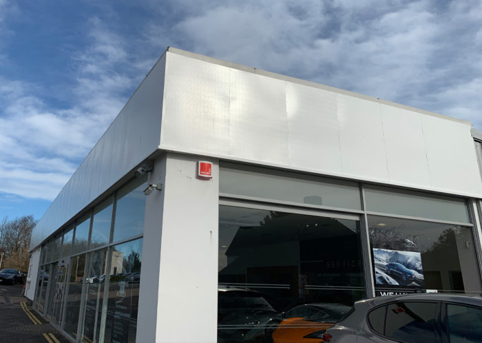 Aston Martin - Industrial Cladding - Cladding Contractor - Camclad Contractors Ltd - Cambridge London UK