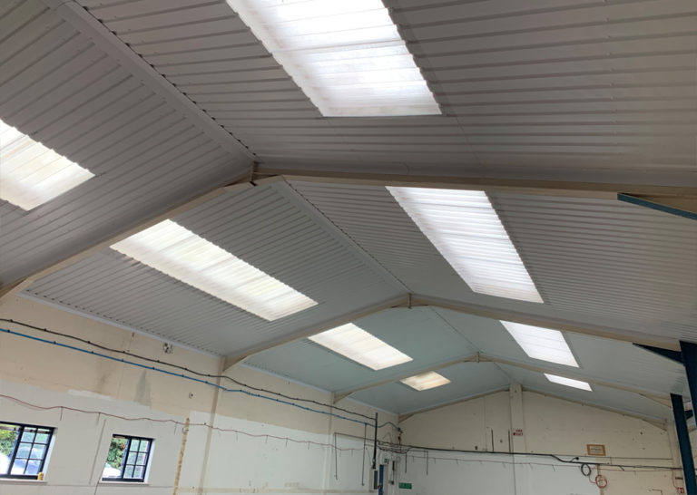 Burlington Park – Asbestos Over Clad – Industrial Cladding – Camclad Contractors Ltd Cambridge London UK
