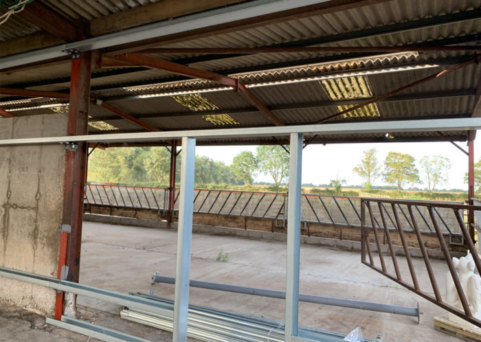 Wrights Farm - Roller Shutter - Cladding Contractors - Industrial Cladding - Camclad Contractors Ltd East Anglia