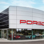 Camclad Contractors Ltd - Cambridge - East Anglia - Home Counties - Porsche Dealership Cladding - Industrial Cladding - Cladding Contractor