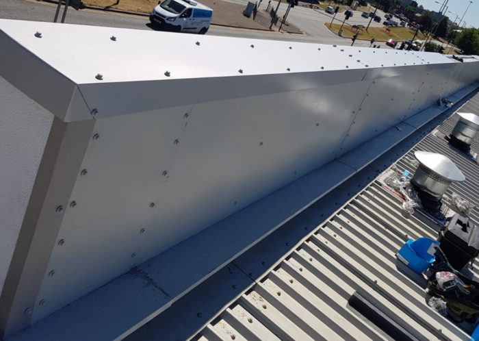 Camclad Contractors Ltd Cambridge East Anglia - Industrial Cladding - Volvo Leeds - Cladding Contractors - Industrial Roofing Specialist