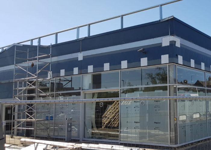Camclad Contractors Ltd Cambridge East Anglia - Industrial Cladding - Volvo Leeds - Cladding Contractors - Kingspan Panels installer - Asbestos Over Clad - Overcladding